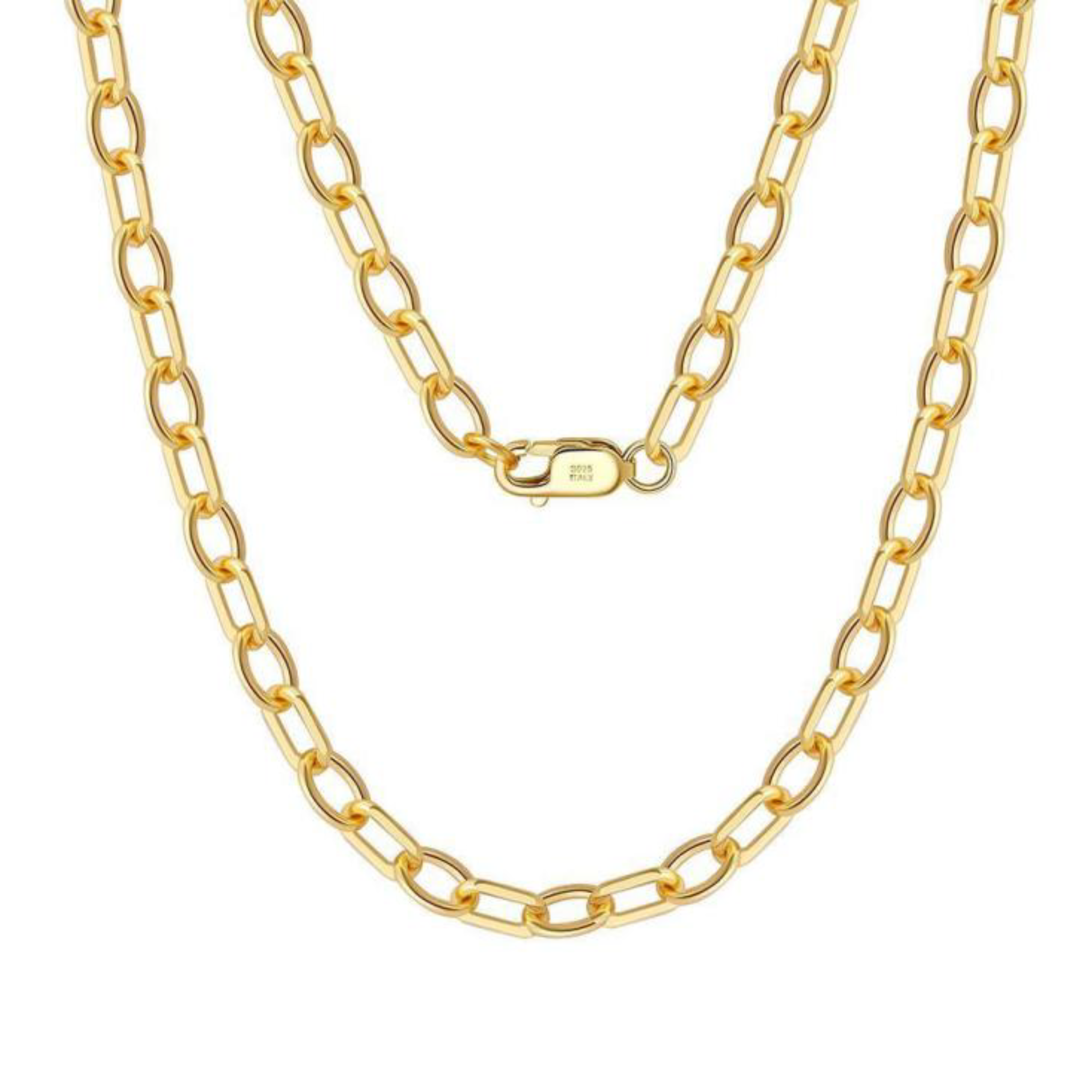 Paper Clip Kette - Luvéllin