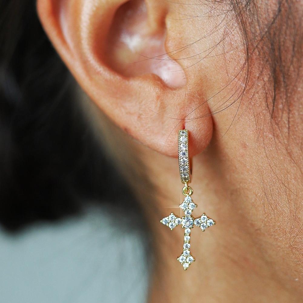 Faith Glitter Earrings