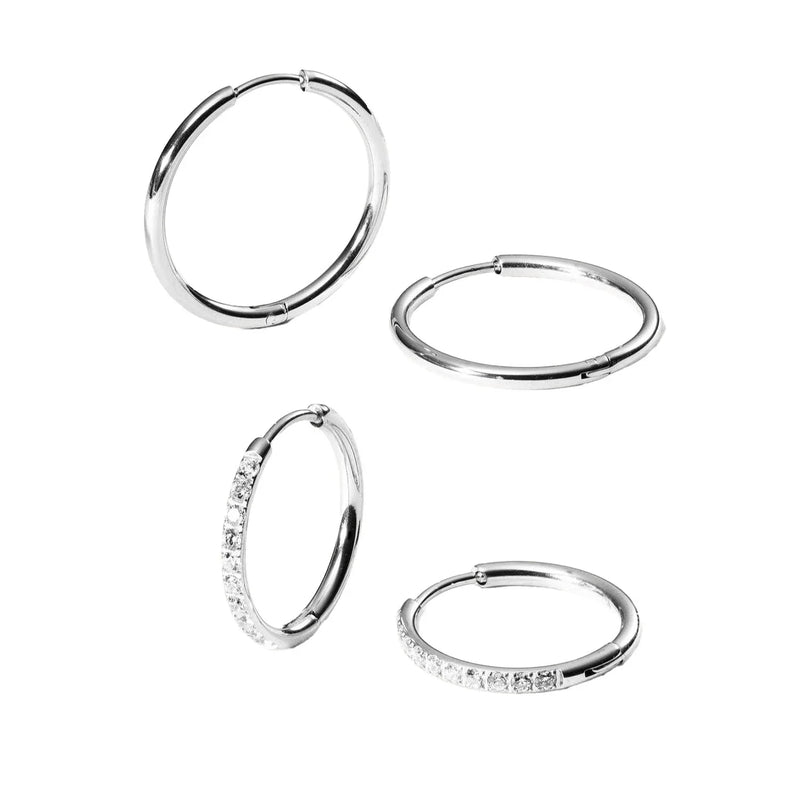 Lovely Glitter Ohrring - Set - Luvéllin